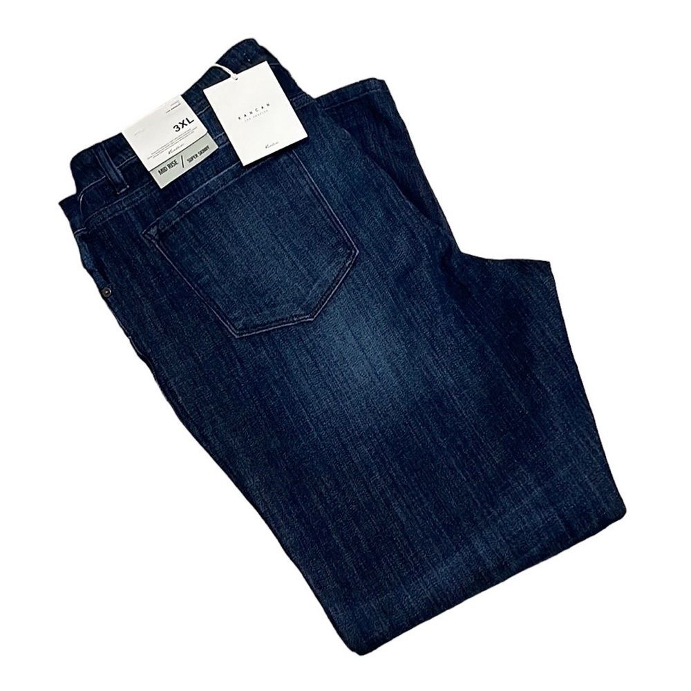 KanCan Plus Size Mid Rise Super Skinny Jeans NEW Size 3X
